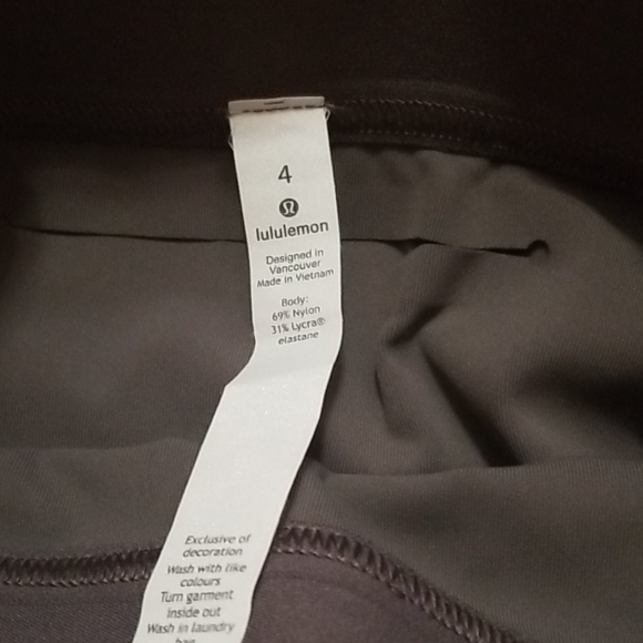 SOLDLululemon ride & reflect X SoulCycle grey sz 4 - Picture 3 of 5